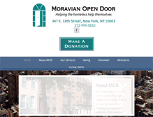 Tablet Screenshot of moravianhouse.org